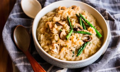 rice with mushrooms