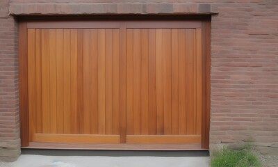 wooden window with wooden shutters