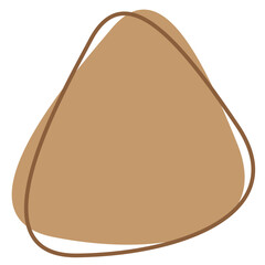 Abstract Shape With Lines Illustration