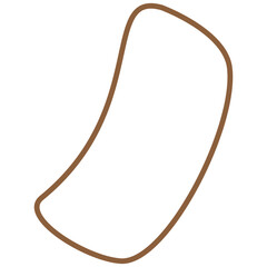 Abstract Lines Shape Illustration