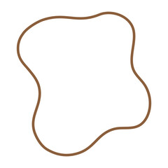 Abstract Lines Shape Illustration