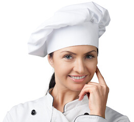 Female Chef Smiling