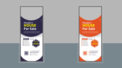 unique roll up banner design for your business