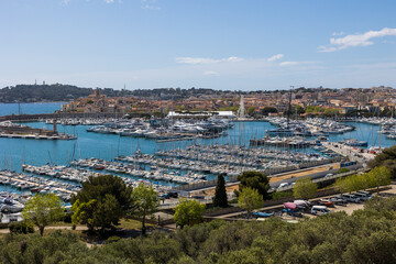 Fototapeta premium Port d'Antibes, dit 