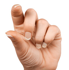 Hand Indicating a Little Bit