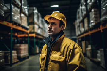 worker in warehouse
