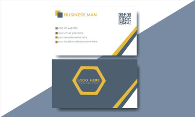 creative and simple visiting card design. 
vector illustration design.