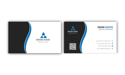 Modern and Creative Business Card Template - Professional Name Card,Free vector elegant business card