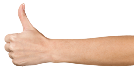 Hand Showing Thumbs Up