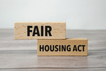 fair housing act , business, financial concept. For business planning