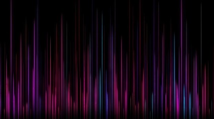 Random vertical lines in purple, blue, and pink. Generative AI. 