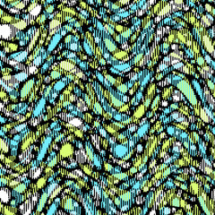 pattern of green fabric