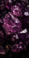 Fototapeta premium Amethyst, AI