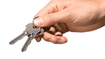 Handing over the Keys