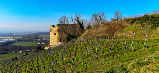 Burg Lichteneck in Hecklingen-Kenzingen, Landkreis Emmendingen, Baden Württemberg