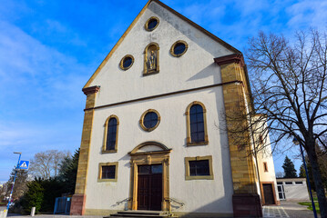 Kirche St. Lambertus in Mingolsheim-Bad Schönborn, Baden-Württemberg