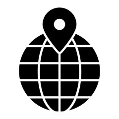 GPS Glyph Icon