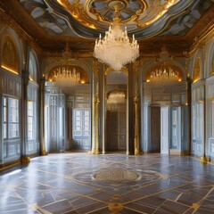 Obraz premium Georgeous palace203, Generative AI