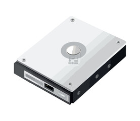 Data archives stored on metallic hard drive