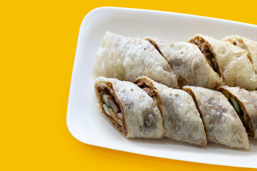 Taiwan food, Pancake beef roll