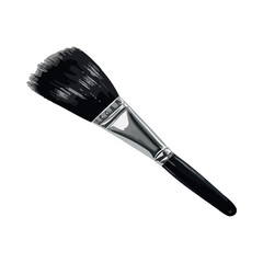 brush paints steel elegance