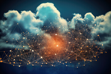 An illustration of cloud-network fusion technology.