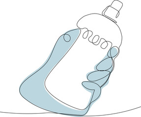 Home cleaning service landing page design concept, illustration of janitors with cleaning tools. Vector illustration