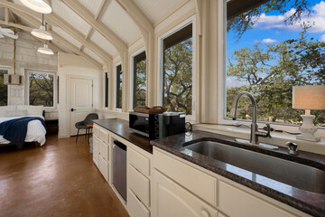 modern kitchen interior
