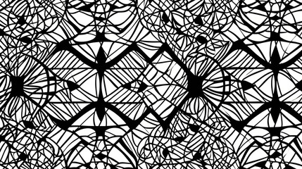 Abstract geometric pattern design 6