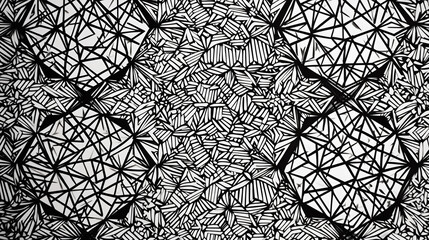 Abstract geometric pattern design 8