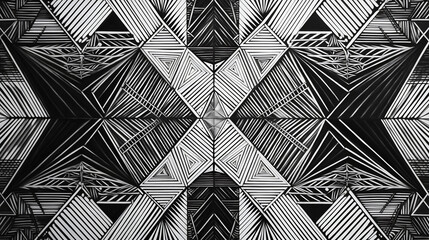 Abstract geometric pattern design 31