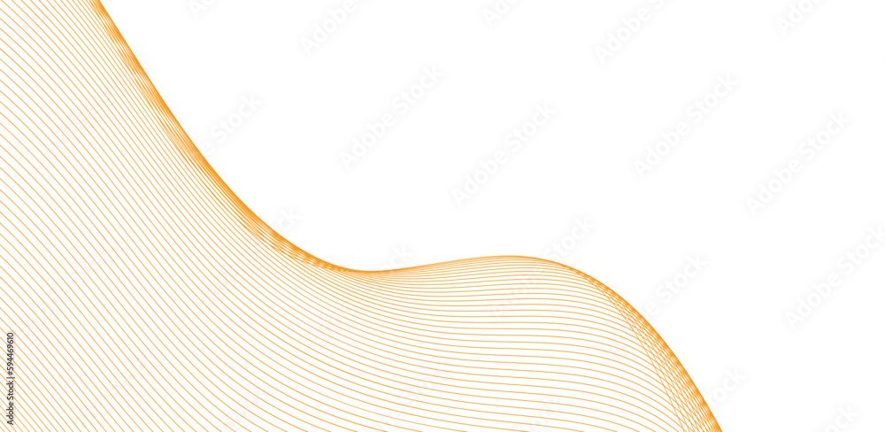 Poster abstract blue wave background. blue minimal round lines abstract background. thin line wavy abstract