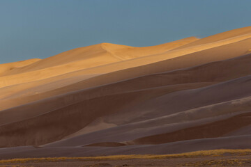 Fototapeta na wymiar Sand Dunes at Sunrise