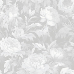 Delicada Textura Floral Sem Emenda (seamless) - Padrão Botânico Artístico