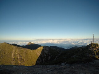 Obraz premium mountains in the morning