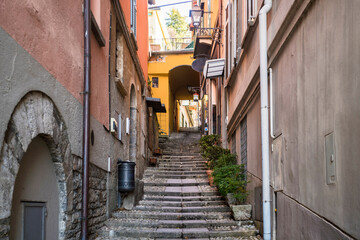 Fototapeta na wymiar Old city of Bellagio, Como, Italy