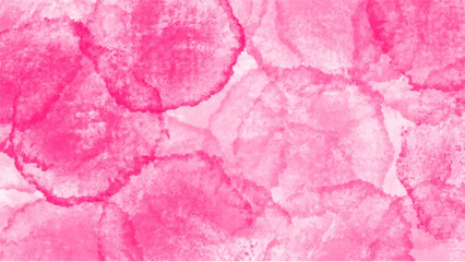 Fototapeta premium Pink watercolor background for textures backgrounds and web banners design