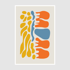 Abstract background. Minimalistic design. Vector illustration.