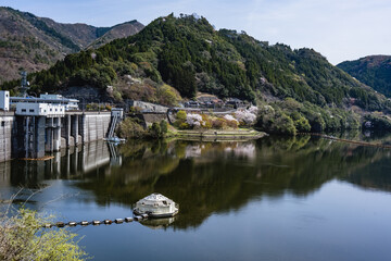 Fototapeta premium 耶馬溪ダム