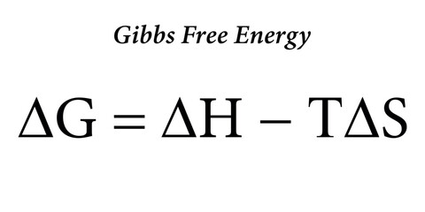 The Gibbs free energy formula