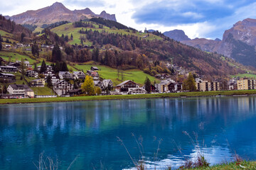 Der Eugenisee bei Engelberg im Kanton Obwalden (Schweiz)