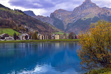 Fototapeta premium Der Eugenisee bei Engelberg im Kanton Obwalden (Schweiz)