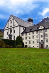 Fototapeta na wymiar Kloster Engelberg, Kanton Obwalden (Schweiz)