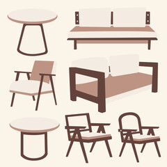 set of furniture