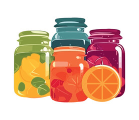 Preservation grocery goods pickles