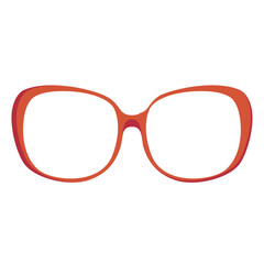 Fototapeta premium Isolated colored summer sunglasses icon Vector