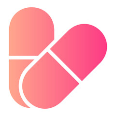 drugs gradient icon