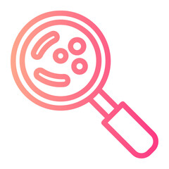 bacteria gradient icon