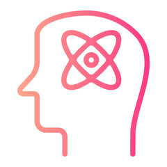 atom gradient icon