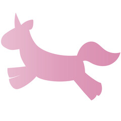 pony horse silhouette